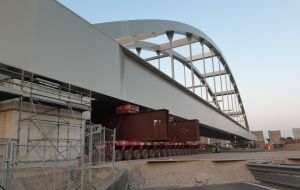 Theemswegtracé (4): Betonnen dek op stalen boogbruggen